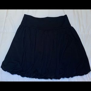 Flowy Black Mini Skirt
